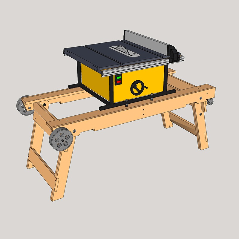 DIY Portable Table Saw Stand Plans