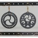 Free vectors for laser cutting earrings & jewellery