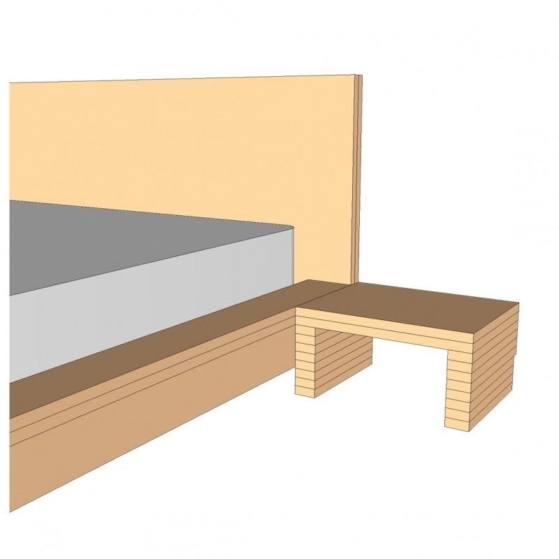 Homemade Tatami Bed Plans - Standard Frame
