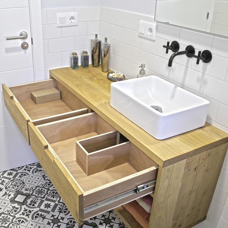 Bathroom Vanity Woodworking Plans : Ana White Bathroom 