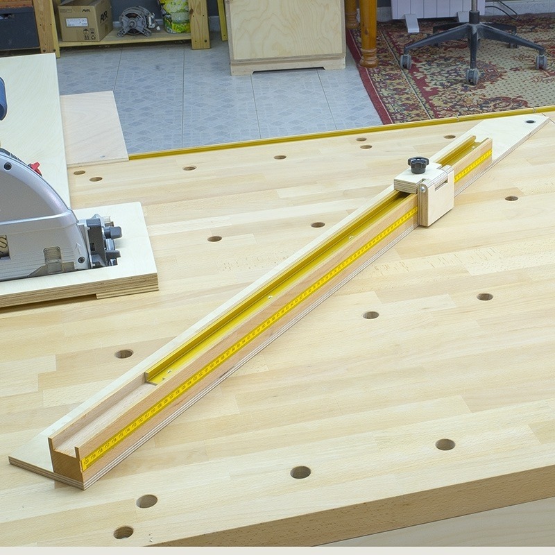 Homemade High Capacity Multi-Function Plywood Workbench