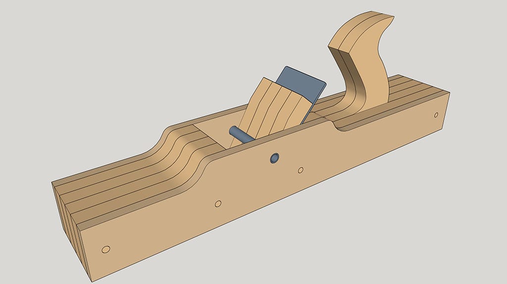 Homemade-plywood-hand-plane-plans