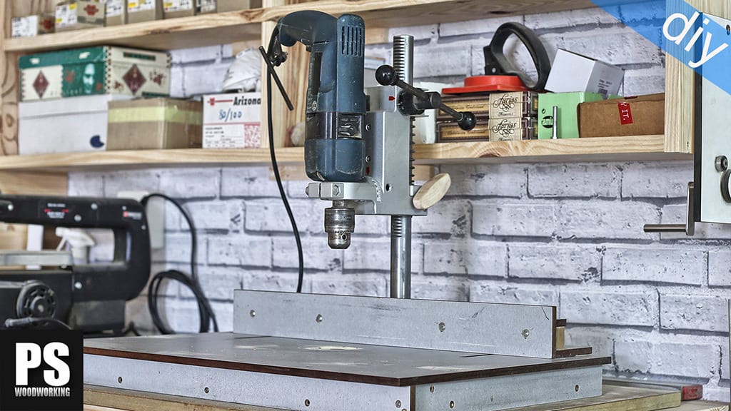 Diy-drill-press-stand-table