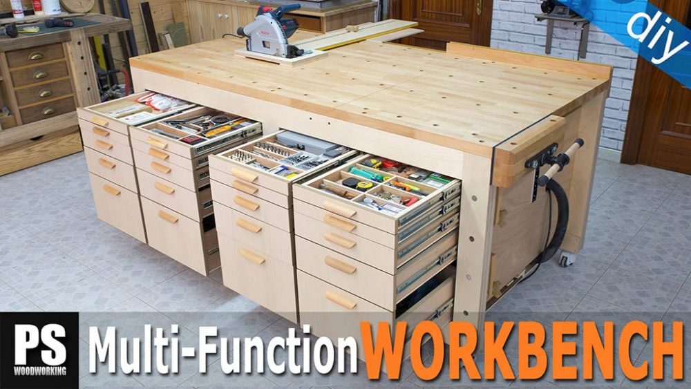 Homemade-multi-function-workbench
