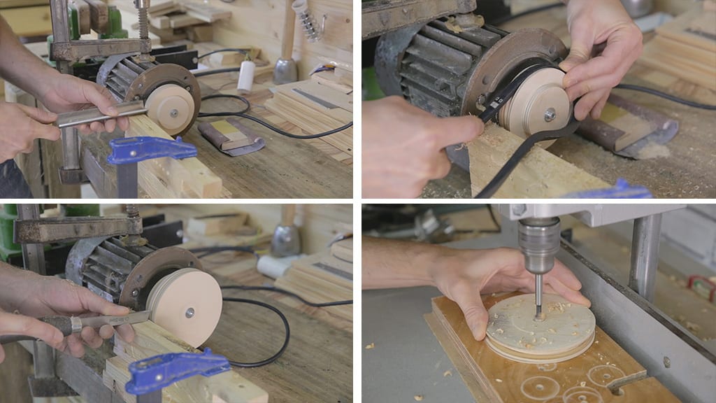 How-make-belt-sander-table-motor