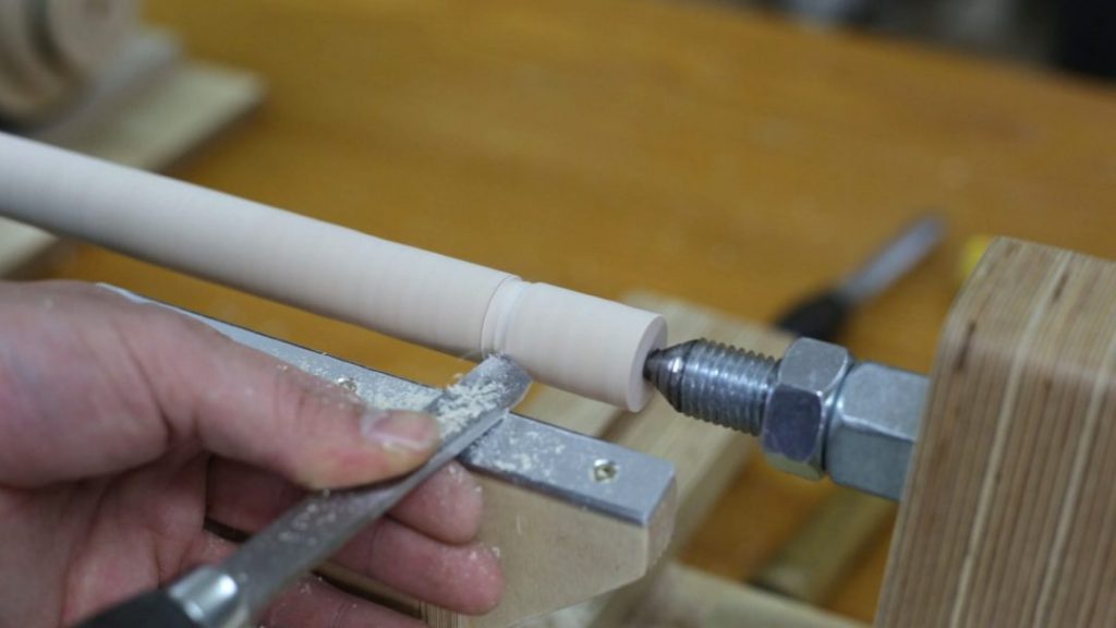Turning-woodworking-diy-mallet-chisel