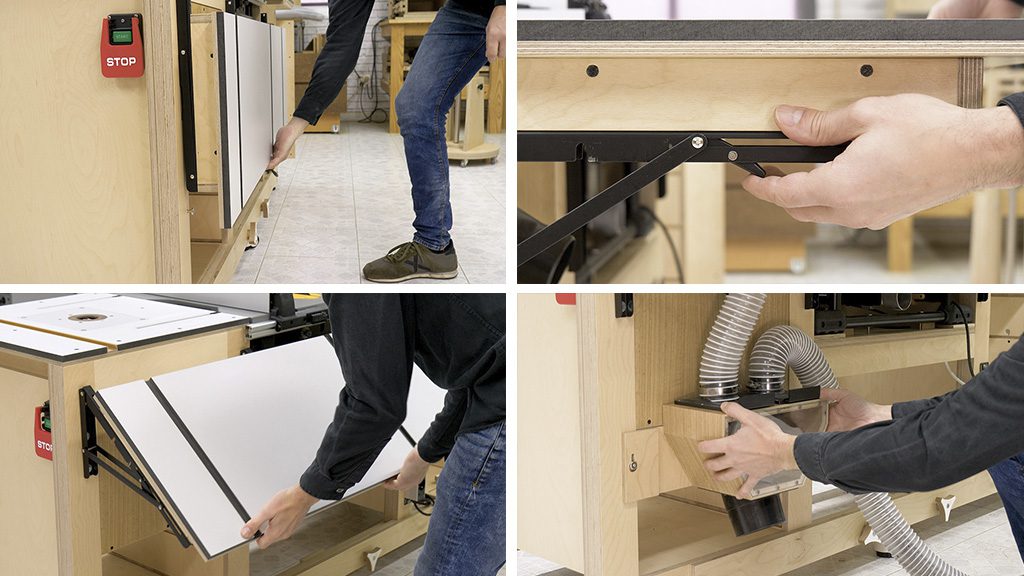 Folding-shelf-brackets-outfeed-table-dimensions-plans-workbench-woodworking