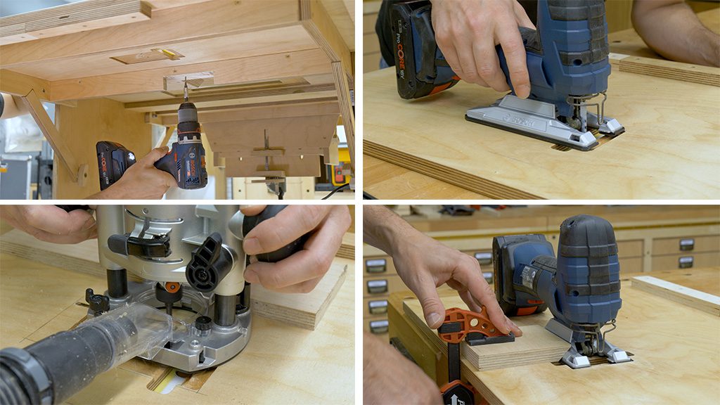 How-hold-inverted-jigsaw-saw-table-fast-locking-system