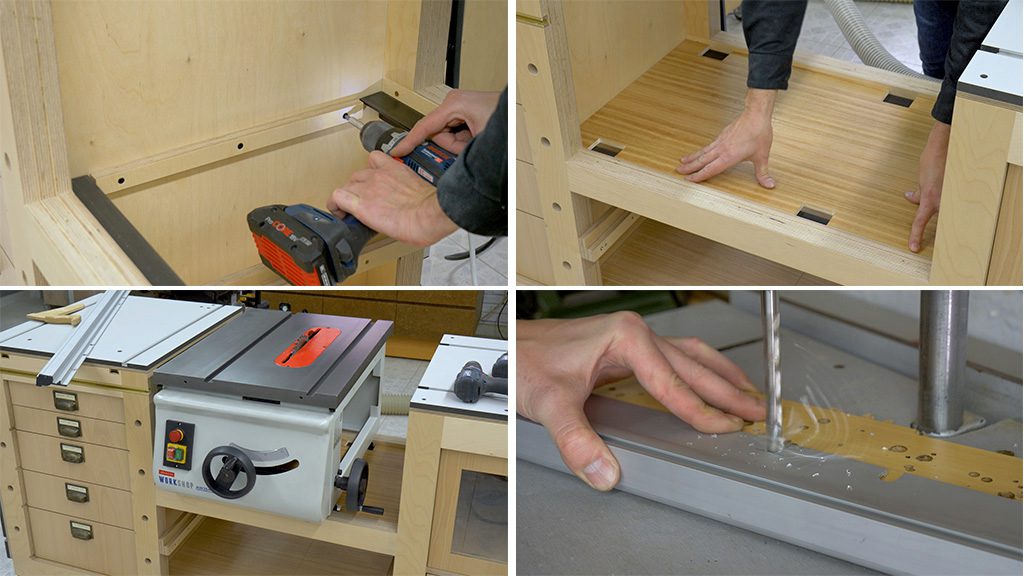 How-swap-bench-table-saw-cast-iron-l-shaped-profile