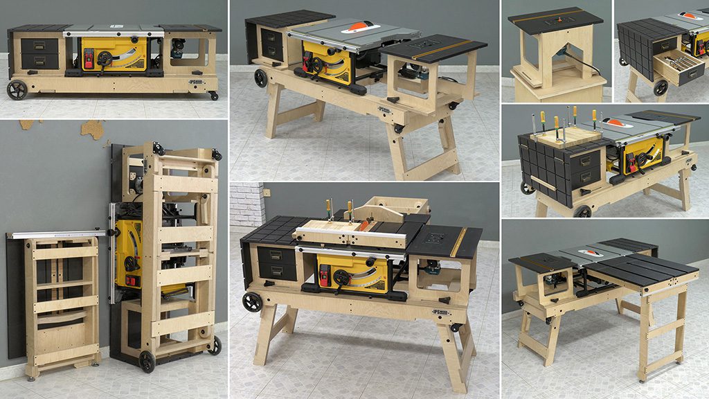 Diy-folding-woodworking-workstation-table-saw-plans