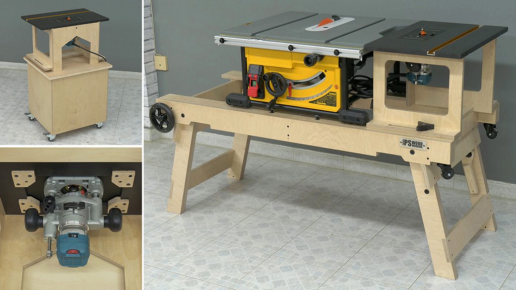 Homemade-portable-collapsible-table-saw-stand