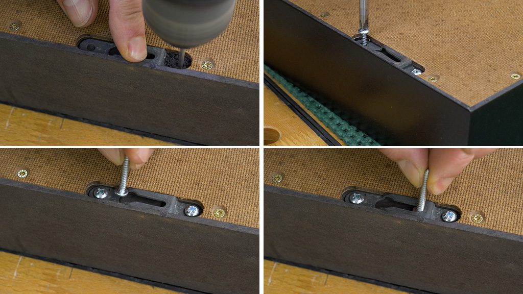 How-install-keyhole-hanger-frame-wall