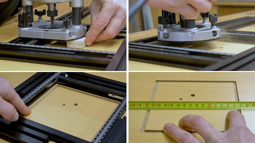 How-to-use-adjustable-router-template-rectangular-bearing